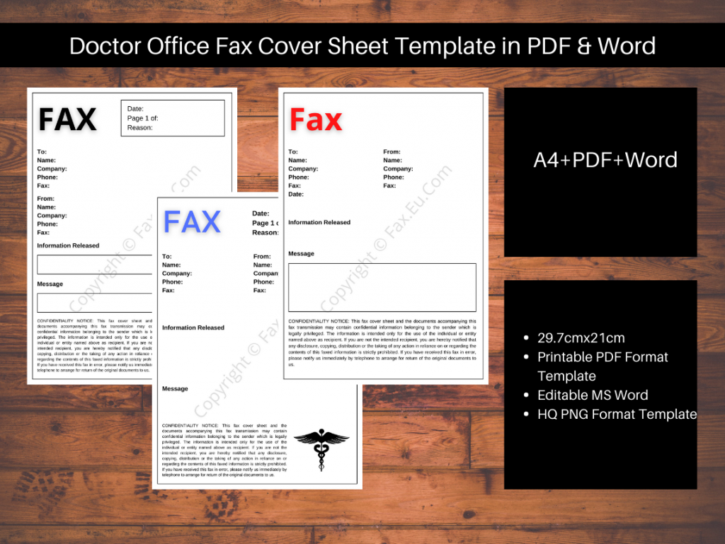 general fax cover letter template