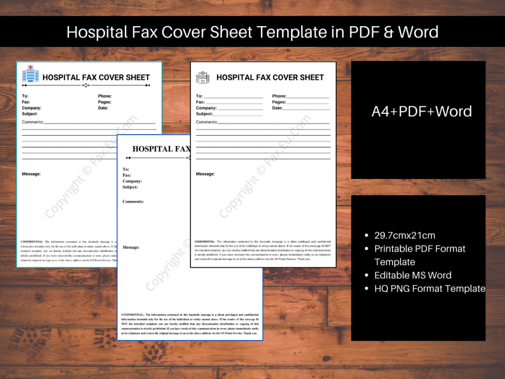 general fax cover letter template